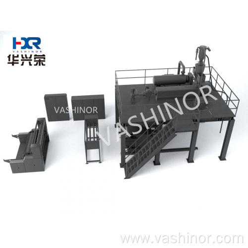 melt blown nonwoven fabric making line